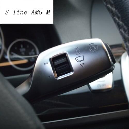 Car styling Wiper Shift lever Cruise sequins covers frame sticker Trim for bmw 5 serise f10 f18 GT F07 interior auto Accessories