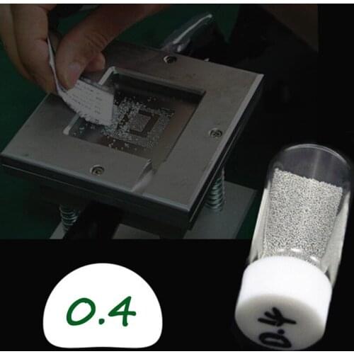 Leaded BGA solder balls soldering balls for BGA reballing 25k 0.4mm 2pcs/lot