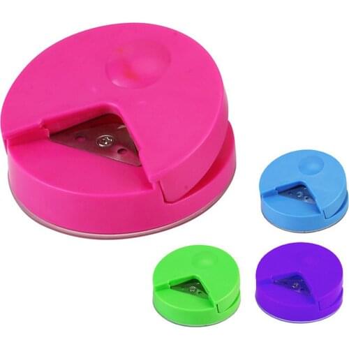 Corner Rounder Punch R4 Mini Portable Round Corner Trimmer Cutter 4mm for Card Craft Scrapbook Wrapping Sticker Photo Laminate