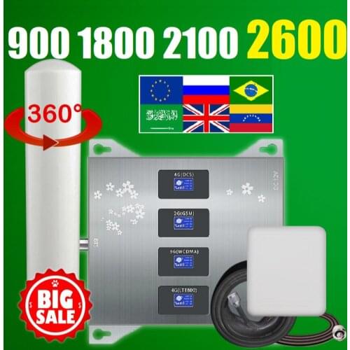 2021 HWATEL Original Free Return Shiping Europe Antenna Repeater Amplifier Booster GSM 2G 3G 4G 5G LTE European Union Russia UK