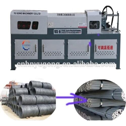 14mm scrap rebar straightening machine supplier high quality rebar straightener machine bar straightener for 4-10mm wire