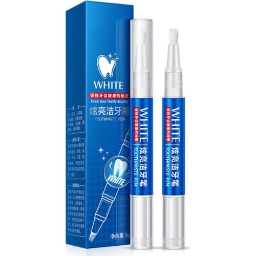 Teeth Whitening Pen Tooth Whitening Tooth Bleach Gel Whitener Remove Stains Toothpaste Pen Oral Hygene Dental Care droshipping
