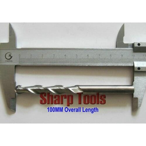 2pcs Customized 8mm Dia. 52mm Cut Length 2 Flute Ball Milling Cutters, Engraving Tool Cutters, Woodworking Router Bits on Relief