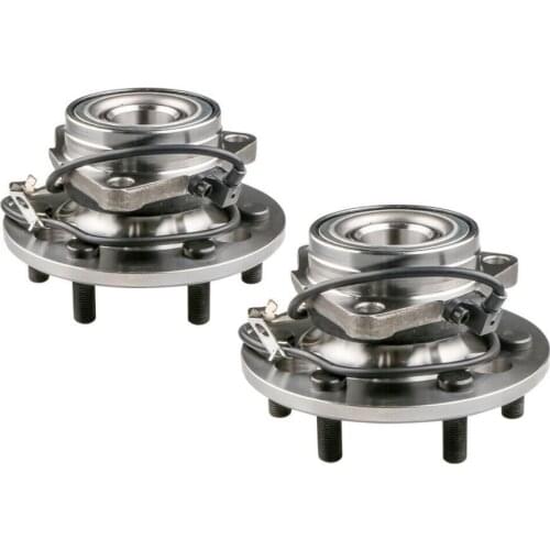 2PCS Front Wheel Hub Bearing Assembly w/ ABS For Chevy Tahoe GMC Yukon 4WD K2500