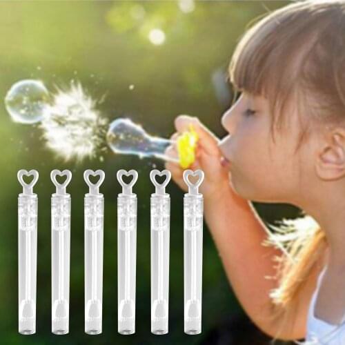 50pcs Love Heart Bubble Soap Bottle Tube Wedding Decor for Guests Birthday Party Decoration Supplies Baby Shower Favors Kids Toy