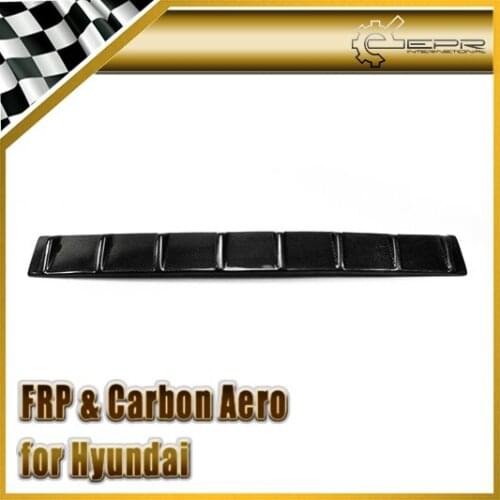 Car-styling For Hyundai Genesis Rohens Coupe 2008-2012 Carbon Fiber Vortex Generator Roof Spoiler WIng