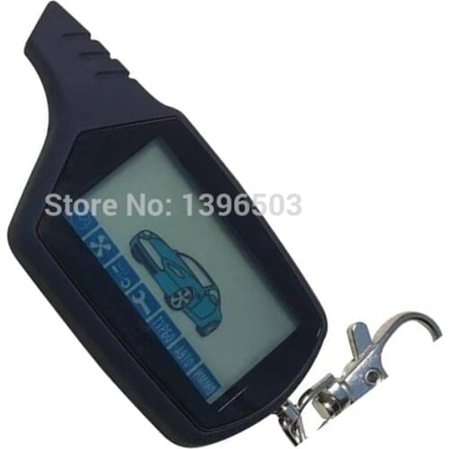 Top Quality A91 Only For Russian StarLine A91 2-Way Car Alarm System LCD Remote Control Keychain Fob