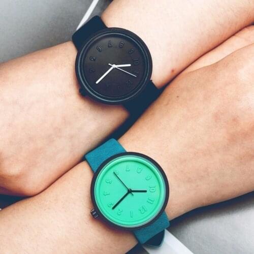 Fashion Quartz Watch Silicone Candy Color Student Watch Girls Clock Fashion Wristwatch Ladies Clock Reloj Mujer Relogio Feminino