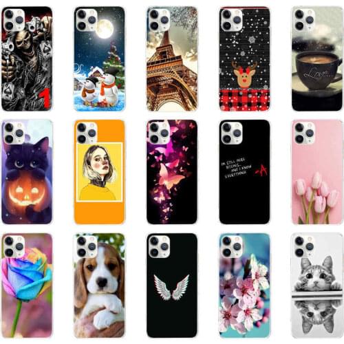 For Fundas iPhone 11 pro Case Cover Apple iPhone 11pro max Minnie Silicone Phone Cover Case For iphone 11 capas