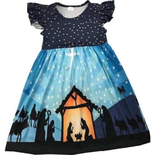 Baby Clothes Factory New baby girls clothing long sleeve dress kids