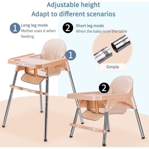Baby Dining Chair Childrens Multifunctional Environmental Protection Dining Table Foldable Portable Eating Table And Chairs