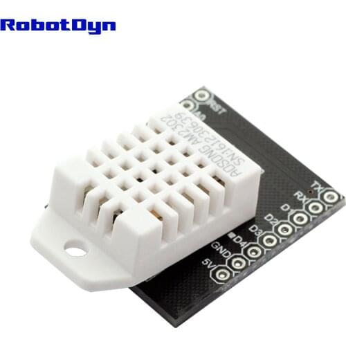 DHT22 - Temperature and Humidity sensor Shield for Wifi D1 mini, with pin-headers set