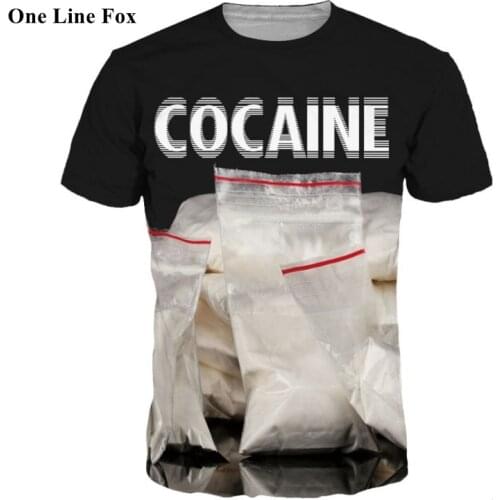 OneLineFox New 3D T Shirt Men Women Fashion Bag Printed Short Sleeve T-shirt Brand Slim Fit Elastic Tee Shirt Tshirt