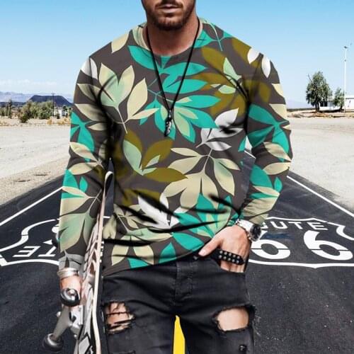 HANGSOME-BEAR Men's Long T-shirts