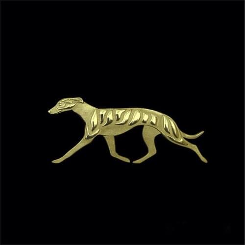 Hot Trendy personalized Whippet dog brooches and pins plated silver brooches fashion jewelry free ship 12pcs/lot