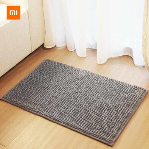 Xiaomi Mijia Youpin Zero chenille mat light gray Super absorbent soft skin non-slip breathable dirty and washable