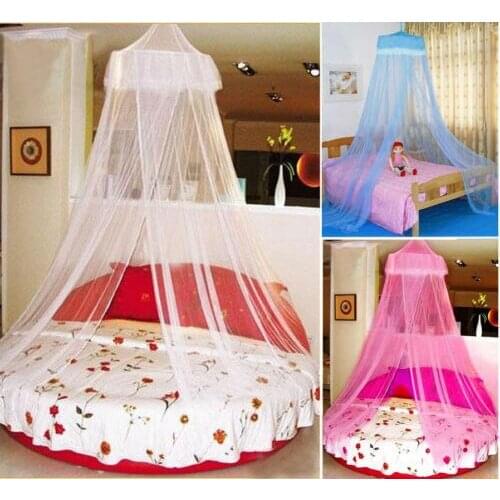 HOT Cute Baby Princess Canopy Crib Netting Dome Bed Mosquito Net for Nursery
