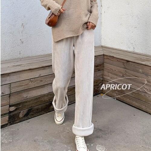 MEIY WORKSHOP Women's Corduroy Trousers