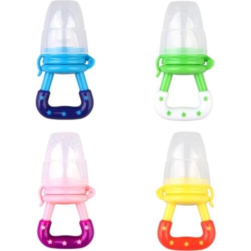 Silicone Baby Pacifier Infant Nipple Soother Toddler Kids Pacifier Feeder For Fruits Food Pacifier Feeder Baby Feeding Pacifiers