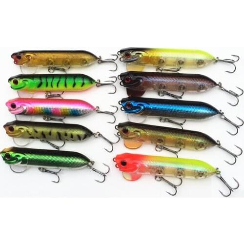 1PiecesTopwater Fishing Poper Lures Hard Bait Artificial Popper Lures Laser Baits 9.4cm 18g