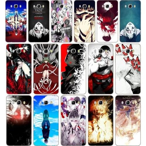 15DD Anime Tokyo Ghouls Soft Silicone Case Cover for Samsung Galaxy a3 a5 2017 A6 A8 2018 j3 j5 j7 2016 2017