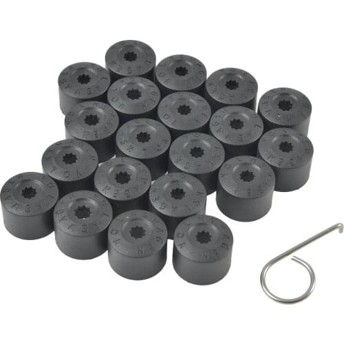 20Pcs Car Wheel Hub Nut Bolt 17mm Auto Tyre Screws for Golf MK4 Exterior Protection Accessories Car Modification