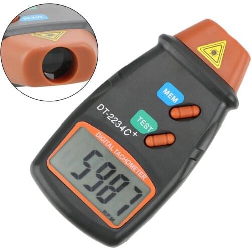 Car Speedometer Tach Laser Tachometer Digital RPM Meter Speed Gauge Handheld Non Contact Laser Photo Tachometer