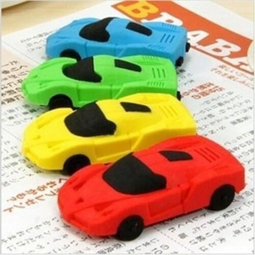 DL D609 childrens Day gift removable car eraser rubber stationery learning supplies Stationery for office supplies students