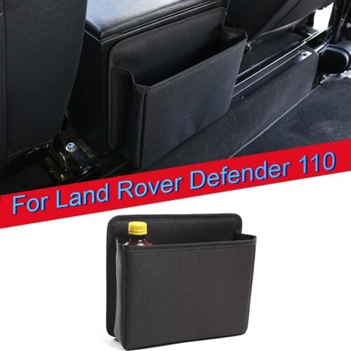 For Land Rover Defender 110 130 For Landrover 90 Storage Box Behind the Armrest Storage Compartment Storage Bags Car Accessories