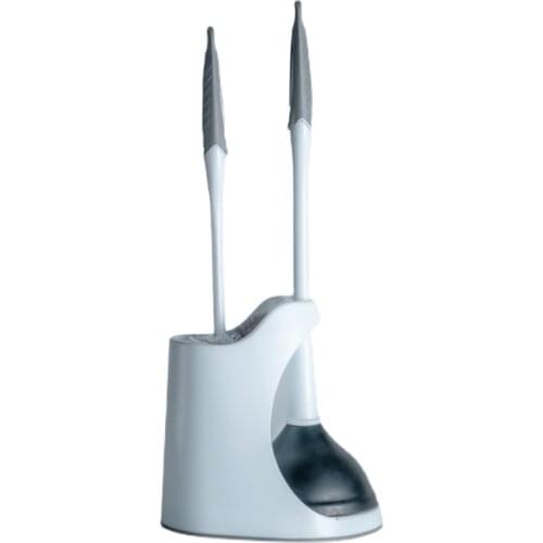 Sided Suction Cup Toilet Plungers Set Unclog Drain Cleaner Toilet Plunger Cleaning Brush Desatascador Bathroom Products DF50XP