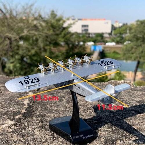 1/350 Scale classic 1929 Diecast German DORNIER Do X Seaplane Aircraft Airplane Models Adult Toys Gifts for Display Collections