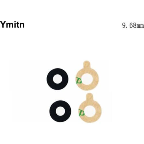 2Pcs New Ymitn Housing Back Camera glass Lens Cover with adhesive replacement For Xiaomi Mix2 Mix 2