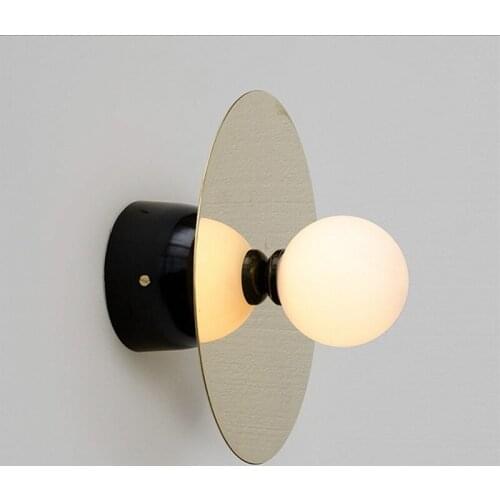 Minimalism Retro Wall Lamps Industrial Wall Lamp Indoor Sconce Modern Aluminum Dining Room Hanging Wall Mount Lighting Fixture