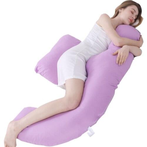 H Shape Pregnant Women Sleep Pillow Multi-Function Side Sleep Protective Pad Maternity Home Cushion