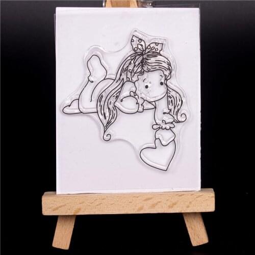 New Transparent Silicone Clear Rubber Stamp And Die Sheet Cling Scrapbooking DIY Cute Pattern Photo Album PaperCard Decor Stamp