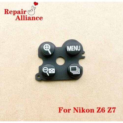 Original Rear Back Cover Menu magnify Function Button Keyboard For Nikon Z6 Z7 Camera