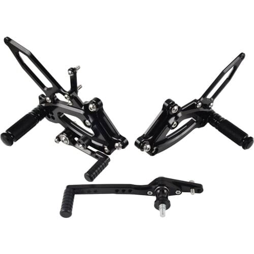 NICECNC Motorcycle CNC Foot Pegs Rearset Footpeg Racing Rear Sets For BMW S1000RR S 1000 RR 1000RR 2017 2018 Accessories