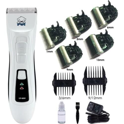 Professional CP-9200 Pet Trimmer Rechargeable Dog Hair Clipper Electric Dog Grooming Haircut For Dogs Cat Shaver Machine CP9200