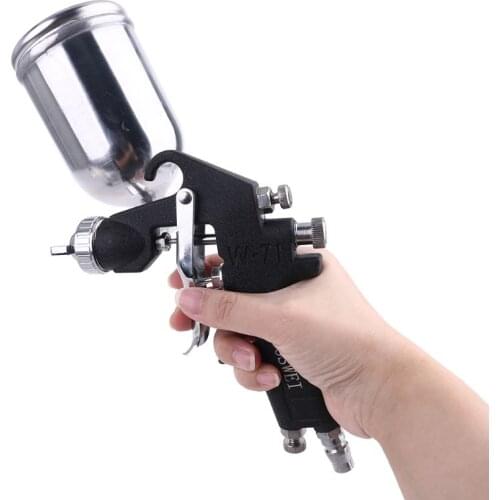 W-71 400ml Paint Spray Professional Pneumatic Airbrush Sprayer Car Painting Atomizer Tool with Brush Wrench Kit