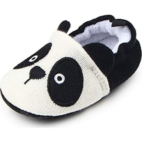 Save Beautiful Cute Cartoon Infant Unisex Baby Warm Cotton Anti-Slip Soft Sole First Walkers Shoes