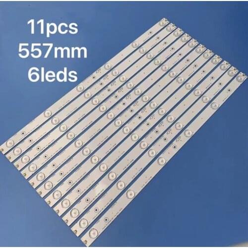 11piece/lot FOR HISENSE 50 inches 50K20JD LED STRIP 6LED 56CM LED Backlight SVH500A22_REV05_6LED_131113 100%NEW