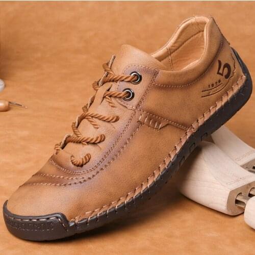Fashion Microfiber Leather Mens Walking Shoes Men Flats Loafers Summer Soft Outdoor Male Sport Sneakers Footwear Big Size 38-48