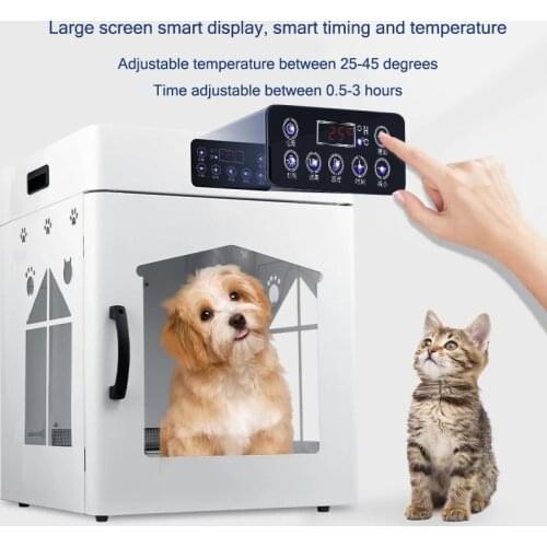 Smart Mute Pet Dryer Automatic Drying And Disinfection Integrated Pet Drying Box For Cats And Dogs