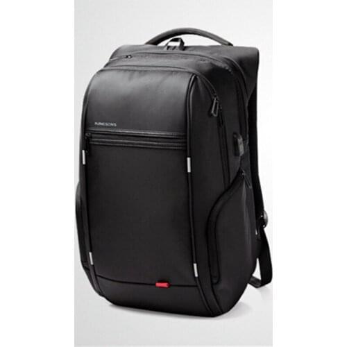 Water Resistant anti theft Backpack with USB Charging Port Large Bookbag College Backpack Travel bag Black Business Backpack