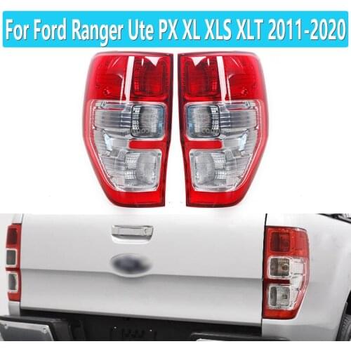 For Ford Ranger Ute PX XL XLS XLT 2011-2020 Rear Tail Light Light Brake Light Tail Light with Wiring Harness Without Bulb