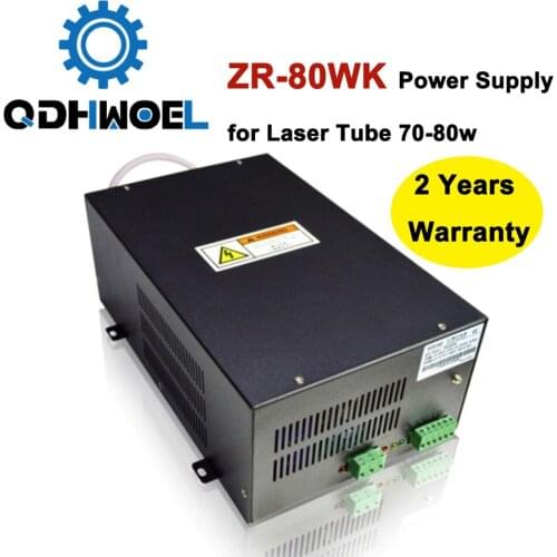 ZR-80WK Laser Power Supply 80w for Co2 Laser Engraving and Cutting Machine