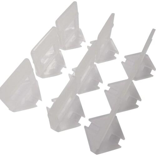 100pcs 2.5mm Clips Clamps Plastic Ceramic Accessories Livellamento Level Floor Tiles Tools Tile Leveling System For Tiles