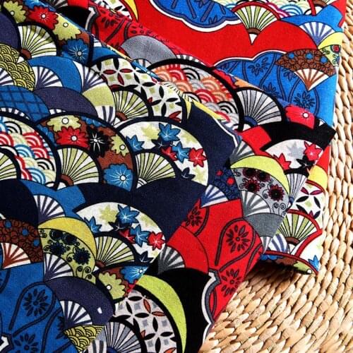100cm*147cm / Piece, Printed Cotton And Linen Cloth, Antique Bohemian Pillow Tablecloth, Clothing Fabric, DIY Handmade Material
