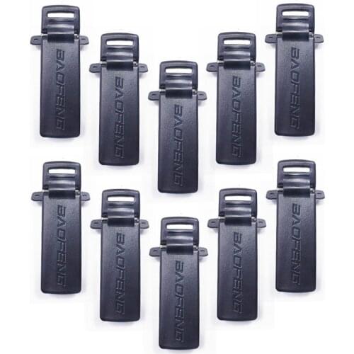 2/5/10pcs Original Baofeng UV-5R Belt Clip with Screrws for Baofeng UV5R UV-5RA UV-5RE Series Walkie Talkie Raido UV 5R
