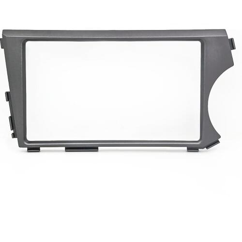 2 Din Fascia For SSANG YONG Actyon 2006-2009 Kyron Radio GPS DVD Stereo CD Panel Dash Mount AudioInstallation Trim Kit Frame